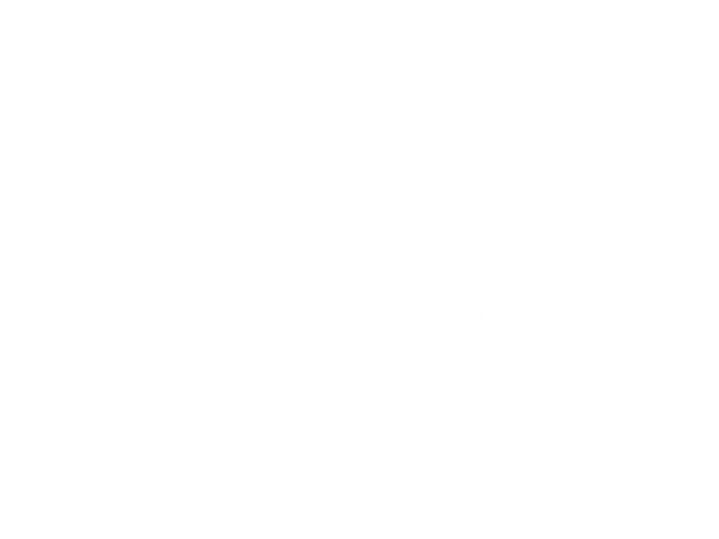 Ceramic group logo on a white background.