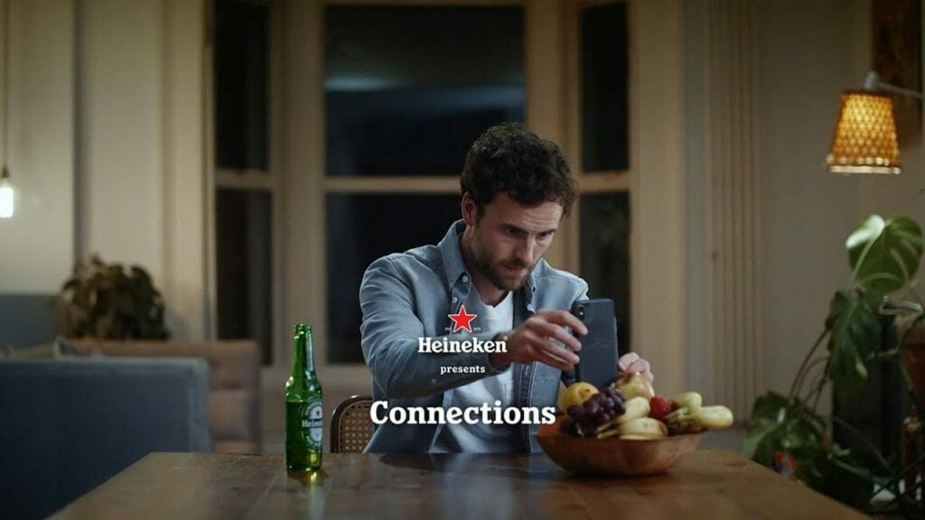 Heineken ad - connections.